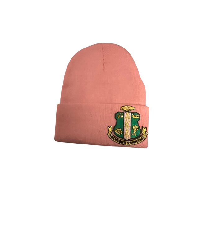 ΑΚΑ NEW! AKA Pink Beanie(FA25)