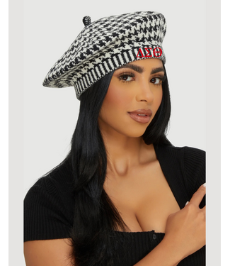 ΔΣΘ NEW! Houndstooth Beret(FA25) DST/Custom