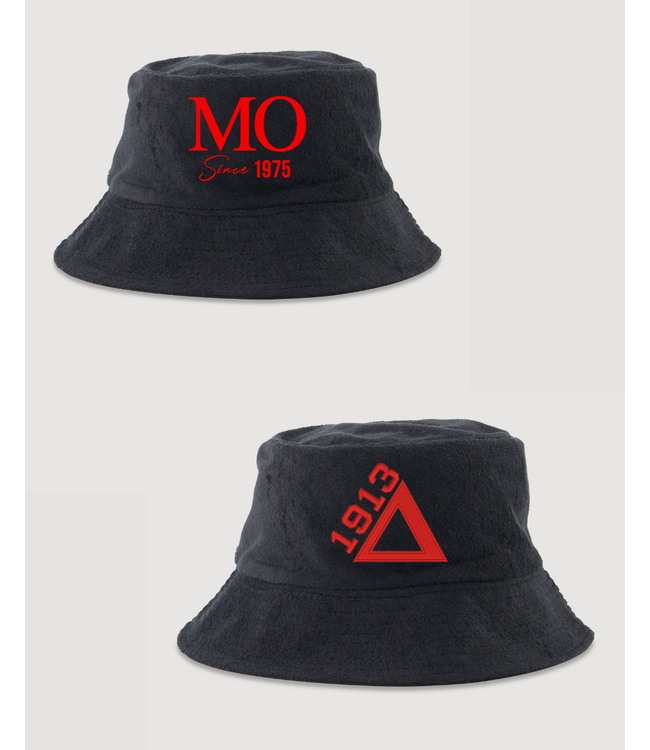 ΔΣΘ NEW! DST Black Bucket Hat (SP26) 4 styles