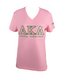 ΑΚΑ SALE! AKA Luxury V-neck Tee Shirt (SP26) 1 SM left 50% off