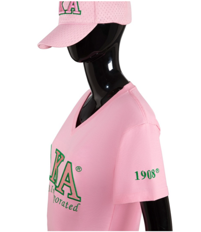 ΑΚΑ SALE! AKA Luxury V-neck Tee Shirt (SP26) 1 SM left 50% off