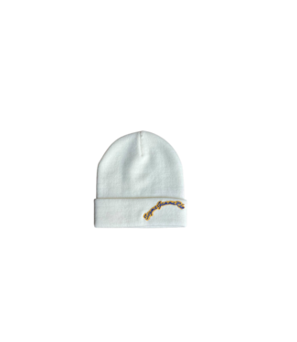 ΣΓΡ New! SGR Sigma Gamma Rho Cream Traditional Beanie only 1 left (SP26)