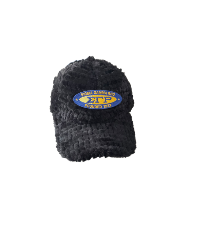 NEW! Black Fur Sorority Cap(FA25)