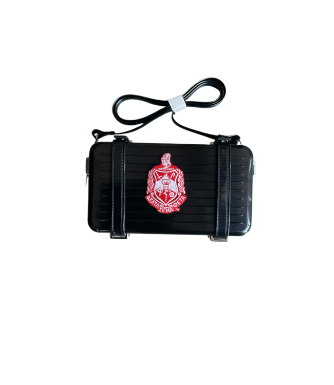 NEW! Black Greek Hardbody Purse (FA25)