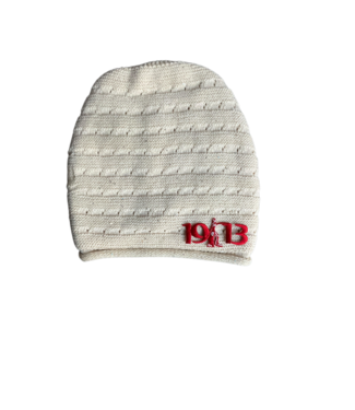 ΔΣΘ NEW! DST Cream Slouch Beanie(FA25)