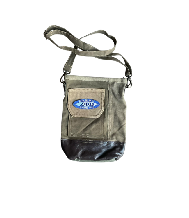 NEW! Greek (DST,AKA,SGRho,ZPB) Vint-Addiction Crossbody(SP26)