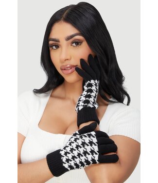 ΔΣΘ NEW! Houndstooth Gloves (SP26)