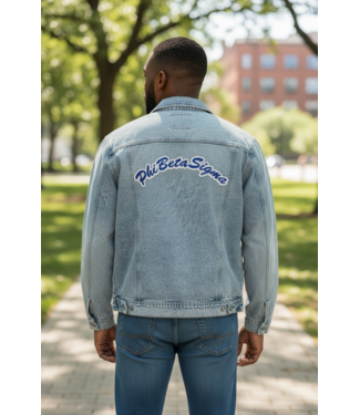 ΦΒΣ NEW! PBS Phi Beta Sigma Denim Jacket  (SP26)