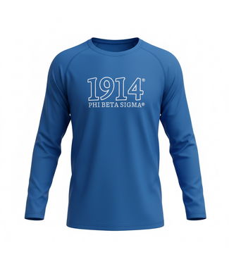 ΦΒΣ SALE! PBS Phi Beta Sigma Long Sleeve 1914 (L,XL) (SP26)