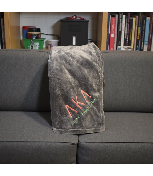 ΑΚΑ SALE! AKA Gray Alpha Kappa Alpha Throw (SP26)