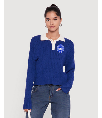 ΖΦΒ SALE! ZPB Zeta Phi Beta Knit Long Sleeve (SP26)