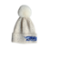 ΖΦΒ NEW! ZPB Zeta Phi Beta Cream Pom Pom Rhinestoned  Beanie (SP26)