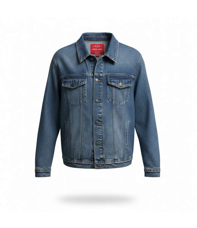 ΩΨΦ NEW! OPP Omega Psi Phi Denim Jacket Pre-Made & Custom (SP26)