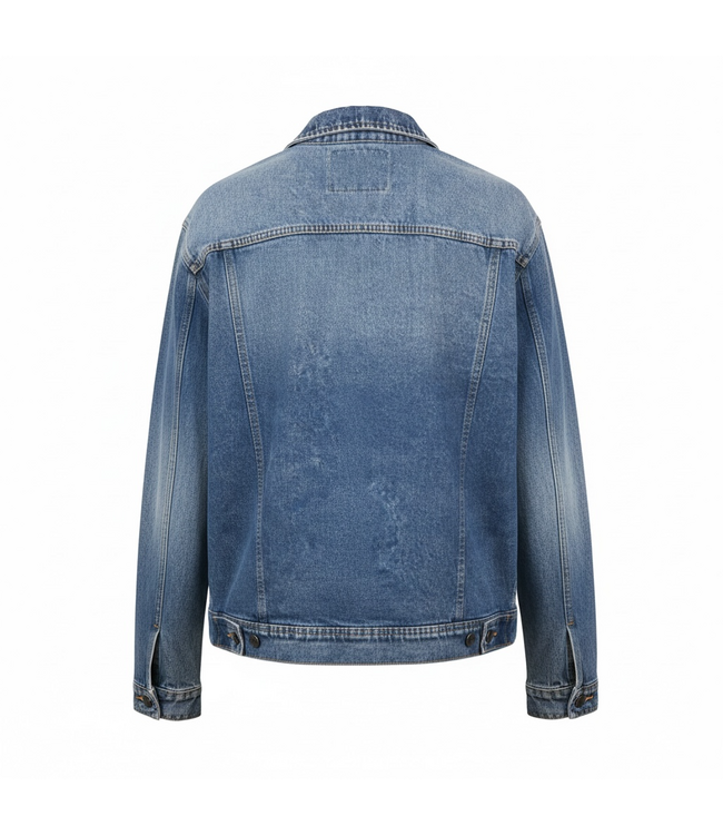 ΩΨΦ NEW! OPP Omega Psi Phi Denim Jacket Pre-Made & Custom (SP26)