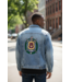 ΩΨΦ NEW! OPP Omega Psi Phi Denim Jacket Pre-Made & Custom (SP26)