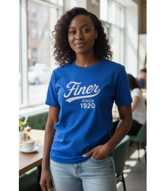 ΖΦΒ NEW! ZPB Zeta Phi Beta Embroidered Finer Royal T-shirt (SP26)