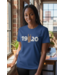 ΖΦΒ NEW! ZPB Zeta Phi Beta Embroidered 1920 Royal T-shirt (SP26)