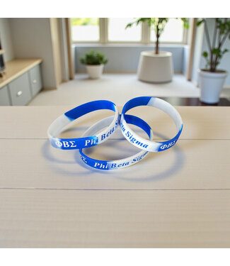 ΦΒΣ SALE! PBS Phi Beta Sigma Silicone Bracelet (SP26)