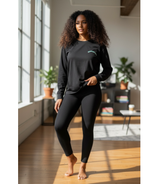 ΑΚΑ SALE! AKA Alpha Kappa Alpha Black Lounge Set (SM) only 1 left (SP26)