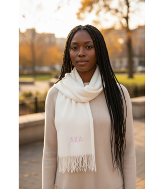 ΑΚΑ SALE! AKA Cream Cashmere Scarf (SP26)