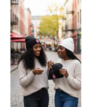 ΔΣΘ NEW! DST Shield Cream & Black Traditional Beanie (SP26)