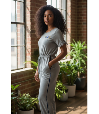 ΣΓΡ SALE! SGR Sigma Gamma Rho Grey Heather Jumpsuit (S,M) (SP26)