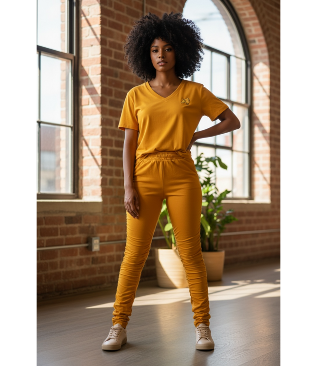 ΣΓΡ SALE! SGR Sigma Gamma Rho Ruffle Pants Set (M,  L) (SP26)