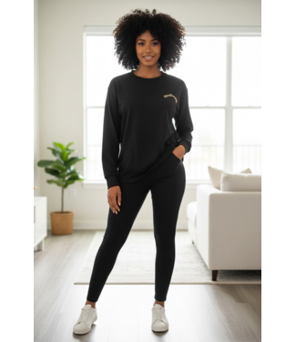 ΣΓΡ SALE! SGR Sigma Gamma Rho Black Lounge Set (SM) (SP26)