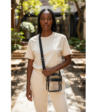 ΣΓΡ NEW! SGR Sigma Gamma Rho Clear Crossbody (SP26)