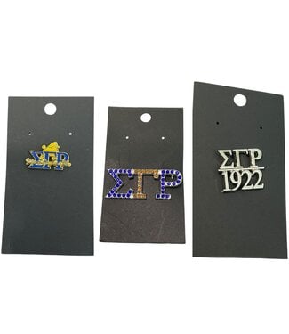 ΣΓΡ SALE! SGR Sigma Gamma Rho Lapel Pins (3 Styles) (SP26)