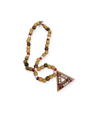 ΔΣΘ NEW! DST Wooden Beaded Necklace (Design 2) (FA25)