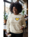 ΣΓΡ NEW! SGR Sigma Gamma Rho I Love SGR Cream Sweatshirt(Plus)(SP26)