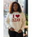ΔΣΘ NEW! DST Delta I Love DST Cream Sweatshirt (Plus) (SP26)