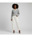 ΑΚΑ NEW! AKA Gray Cable Knit Quarter Button Down Sweater (FA26)