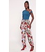 NEW! W Flower Patterned Stretch Joggers (FA26)