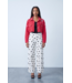 ΔΣΘ NEW! DST Red Distressed Jean Jacket (FA26)