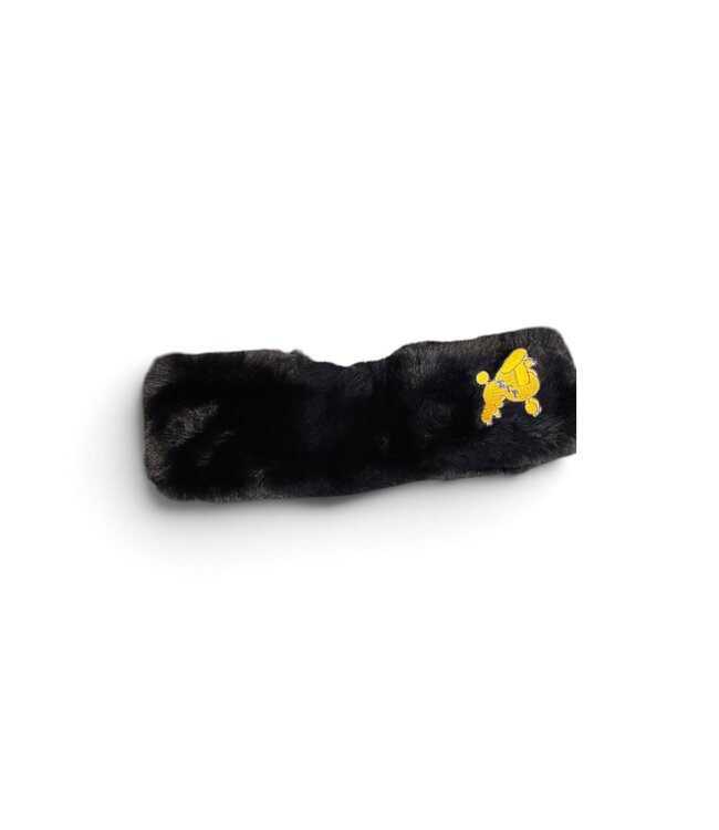 ΣΓΡ NEW! SGR Black Furry Headband (FA26)