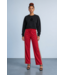 NEW! W Red Track Pants with Side Stripe (FA26)