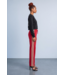 NEW! W Red Track Pants with Side Stripe (FA26)