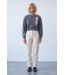 ΔΣΘ NEW! DST Cropped Charcoal Sweatshirt (FA26)