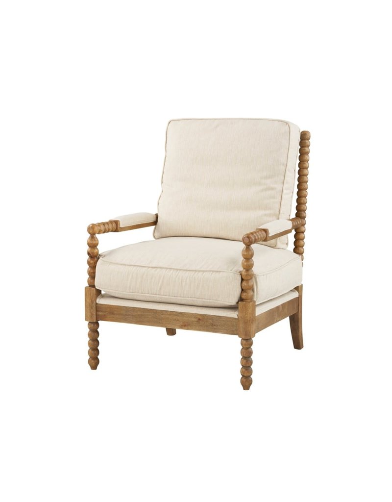 Willow Willow Chair (French Linen), W29" x D36" x H31.5"