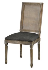 Maxwell Square Maxwell Side Chair W/Cane (Urban Bark)