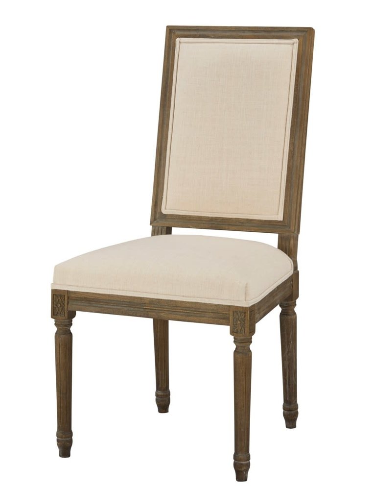 Maxwell Square Maxwell Side Chair (Putty)