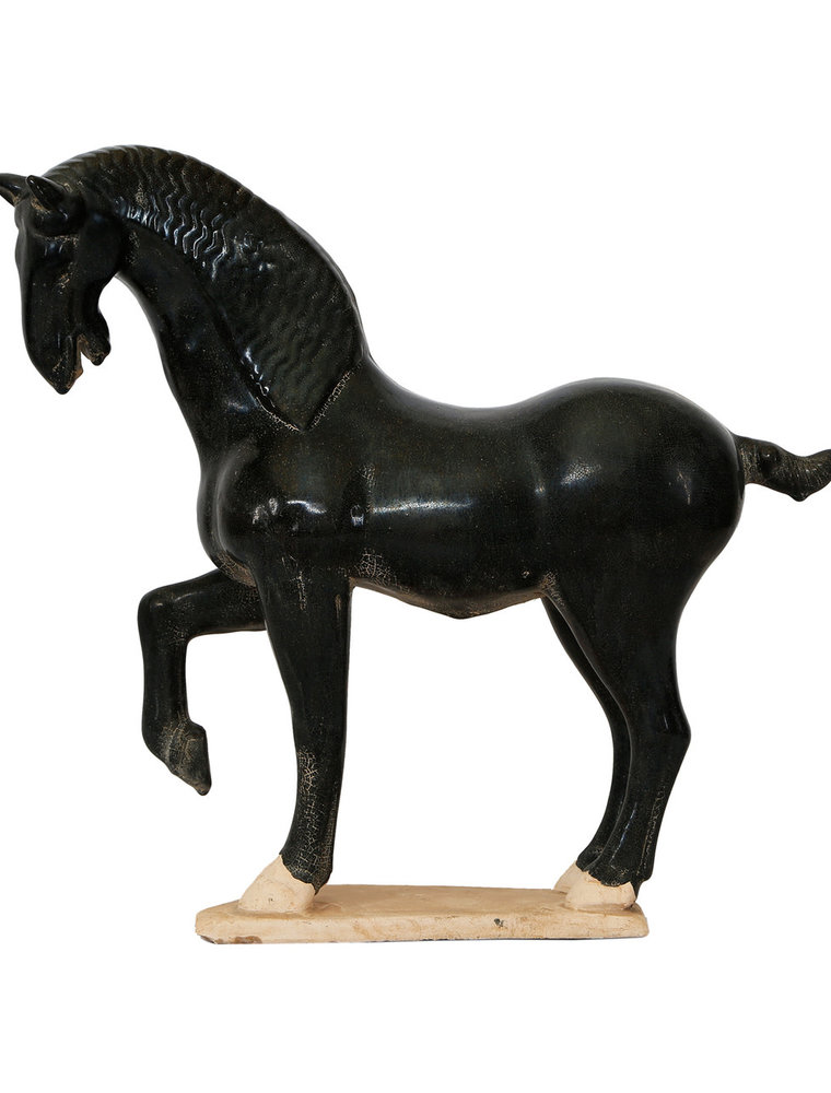 Lily's Living Inc 16" Hight Terra Cotta Tang Horse Hoof Up