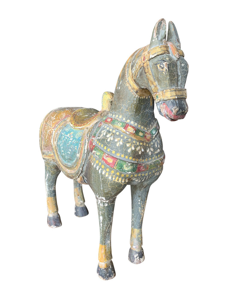 Lily's Living Inc Painted Wooden Horse (color vary)