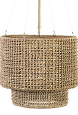 Sultan 25" Sultan Woven Manila Rope Chandelier