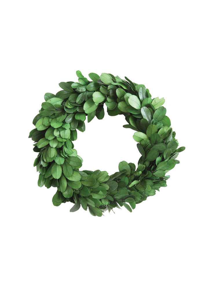 Preserved Boxwood Wreath