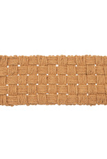 Woven Natural Coir Sailor's Knot Double Doormat
