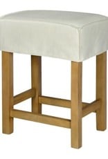 Saddle Saddle Stool 24'' with slipcover