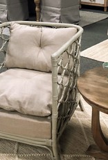 Molly Molly Rattan Chair (Misty Gray)